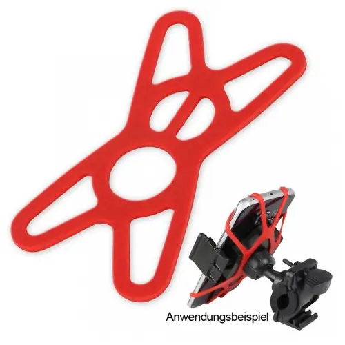 Fontastic Universal Smartphone-Sicherung für Fahrrad- & KFZ Halterungen