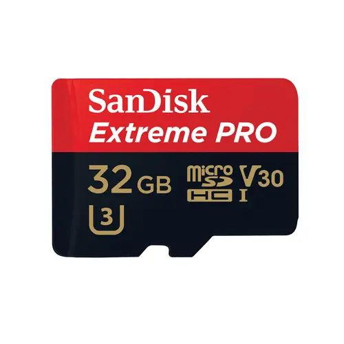 SanDisk Extreme Pro 32GB microSDHC 100MB/s UHS-I U3 V30 A1