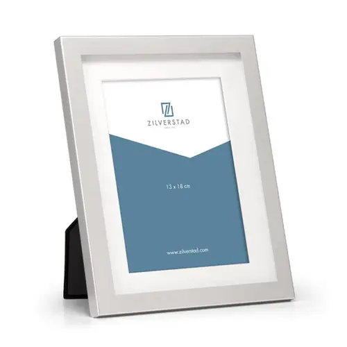 Zilverstad Nevada 13x18 cm, matt Metallrahmen zum Hängen und Stellen