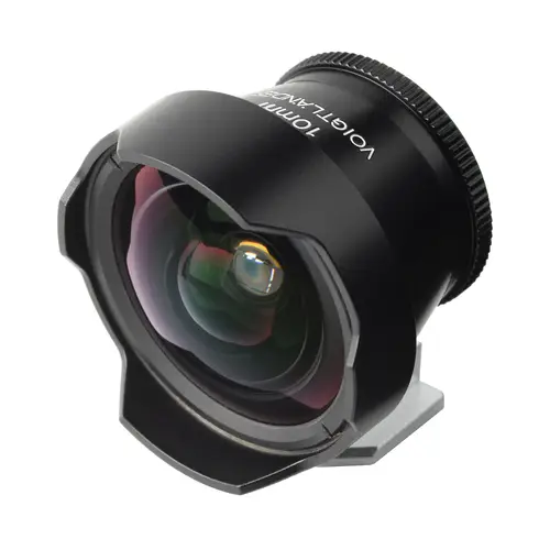 Voigtländer Sucher 10 mm Metall schwarz