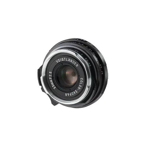 Voigtländer Color-Skopar 2,5/35 mm Pancake II VM schwarz, Objektiv