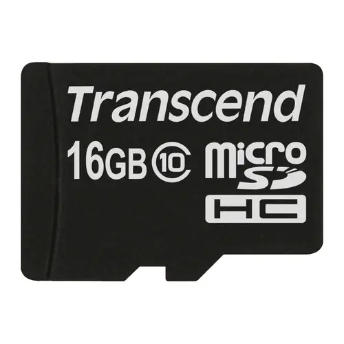 Transcend 16 GB microSDHC-Karte Class10