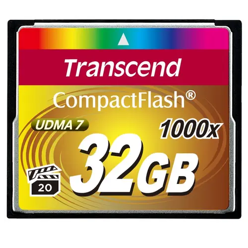 Transcend 32 GB CF Ultimate 1000x Compact-Flash Speicherkarte