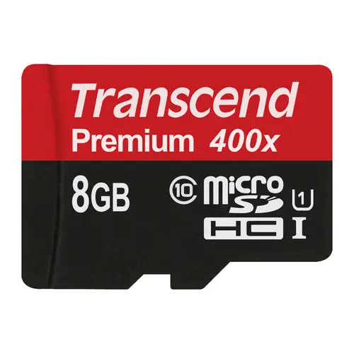 Transcend 8 GB microSDHC Cl10 UHS-1 400x