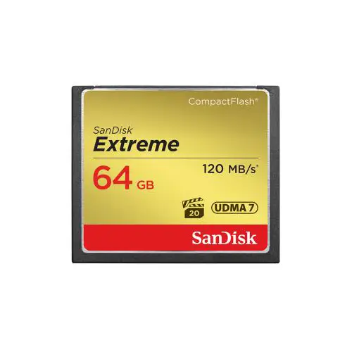 SanDisk 64 GB CompactFlash-Karte Extreme
