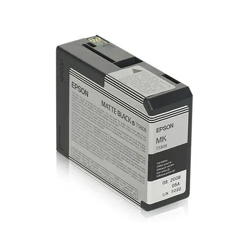 Epson T5808 matte black 80 ml Tinte für Stylus Pro 3800/3880