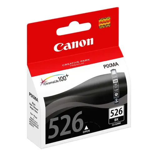Canon CLI-526BK schwarz 9ml Tinte P4850,MG8150,MG6150,MG5250,MG5150