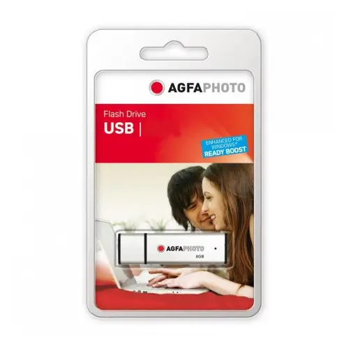 AgfaPhoto USB-Stick 32 GB, USB 2.0 silber