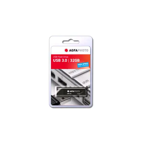 AgfaPhoto USB-Stick 32 GB, USB 3.0 schwarz