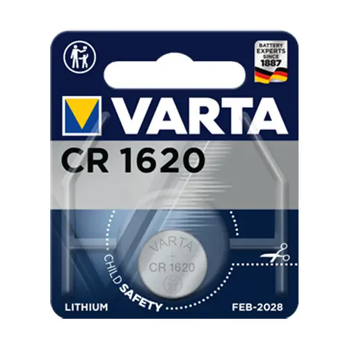 Varta Electronics CR 1620 Knopfzelle