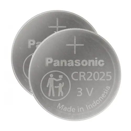 Panasonic CR 2025 2er Blister Knopfzelle