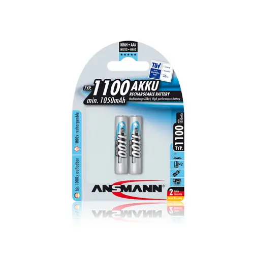 Ansmann Akku Micro (AAA/HR03) 2er Blister