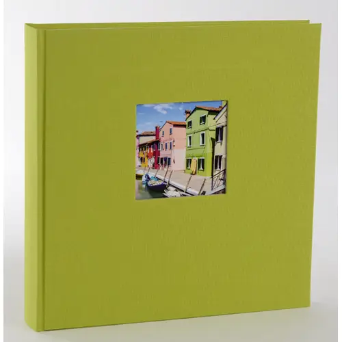 Goldbuch Bella Vista 30x31 cm, 60 weiße Seiten, grün, Buchalbum