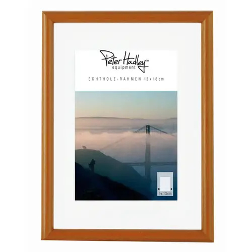 Peter Hadley Rondo 30x45 cm, hellbraun, Holzrahmen