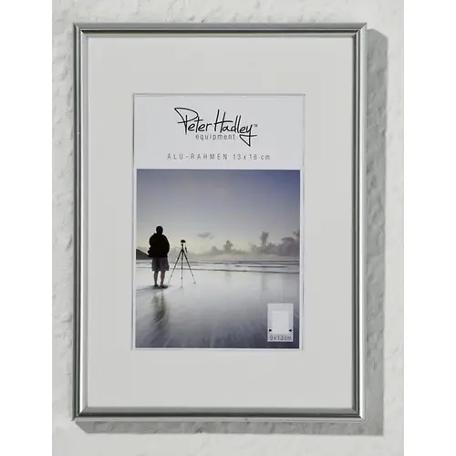 Peter Hadley Tibet 10x15 cm silber-glanz, Alurahmen