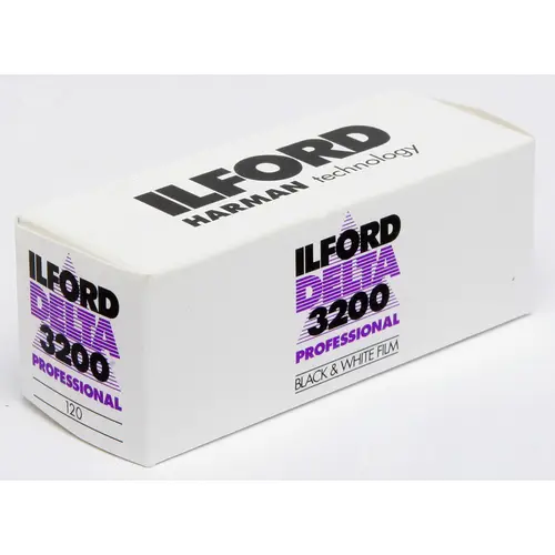 Ilford Delta 3200 120 SW-Rollfilm
