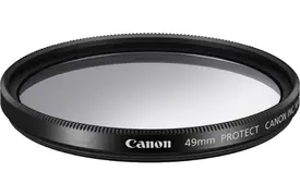 Canon 49 mm Regularfilter Klarglas-Schutzfilter