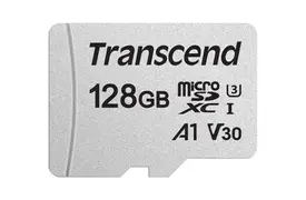 Transcend 128 GB microSDXC-Karte 300S UHS-I U3 A1 V30 100/35MB/s