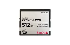 SanDisk Extreme Pro CFast 2.0 512 GB 525 MB/s