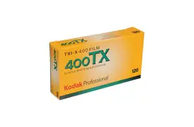 Kodak TRI-X TX 400 120 5er Pack SW-Rollfilm