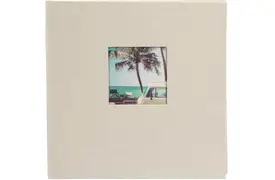 Goldbuch Bella Vista 25x25 cm sandgrau, 60 weiße Seiten, Buchalbum