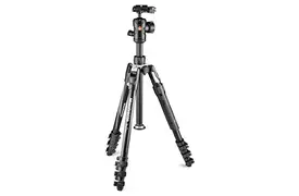Manfrotto Befree 2N1 Alu Reisestativ mit Klemmverschluss+integr. Einbeinstativ