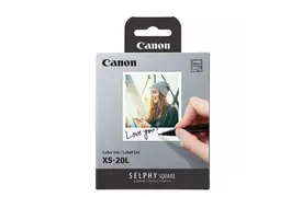 Canon XS-20L Set mit Farbtinte u.Sticker für 20 Ausdrucke 72x85 mm