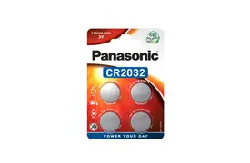Panasonic CR-2032 4er Blister Knopfzelle