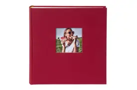 Goldbuch Bella Vista 30x31 cm, 100 weiße Seiten, rot, Buchalbum