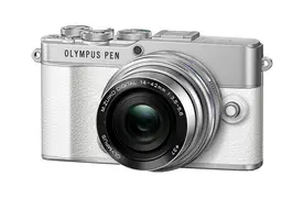 Olympus PEN E-P7 weiß+3,5-5,6/14-42 mm EZ, silber, Kamerakit