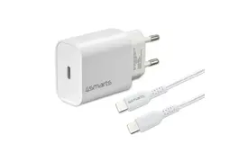 4smarts VoltPlug PD 20W und USB-C auf USB-C Kabel, Netzladegerät