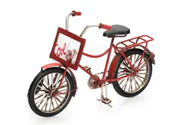 KPH Fahrrad rot 26,5x8,5x14 cm Dekorahmen