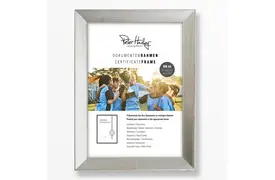 Peter Hadley Nina 21x29,7 cm (=A4) silber, Holzrahmen