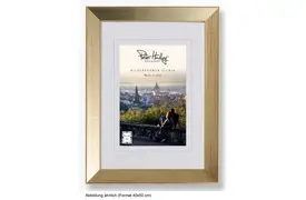 Peter Hadley Nina 40x50 cm gold, Holzrahmen