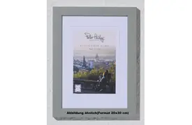 Peter Hadley Amalfi 20x30 cm, grau, Holzrahmen