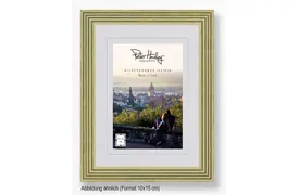 Peter Hadley Arezzo 10x15 cm, grün, Holzrahmen