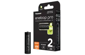 Panasonic eneloop pro AA 2500 mAh 2er Mignon Blister (BK-3HCDE/2BE)