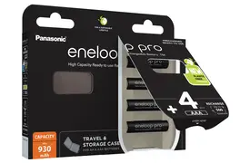 Panasonic eneloop pro AAA 4er DECT 930 mAh Micro Blister (BK-4HCDEC4BE)