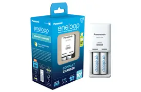 Panasonic eneloop BQCC50 inkl. 2xAA 2000 mAh, Compact Charger