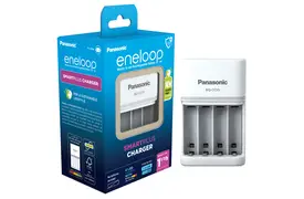 Panasonic eneloop BQCC55 unbestückt, Smart & Quick Charger
