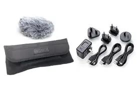 Tascam AK-DR11G MKIII Zubehörpaket für DR-Serie (Netzteil+Tasche+Windschutz)