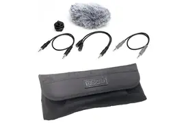 Tascam AK-DR11C MKII Zubehörpaket für DR-Serie (3 Kabel+Blitzschuh+Windschutz)