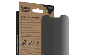 PanzerGlass SP iPhone 14 Privacy antibakteriell, Displayschutzglas