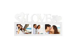 Hama Montreal-Love 3fach weiß, Galerie Rahmen aus Kunststoff