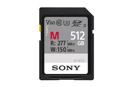 Sony SDXC-Karte 512GB Cl10 UHS-II U3 V60