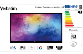 Verbatim PMT-15 portabler Monitor
