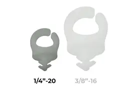 Sprig 6erPack Glow-in-the-Dark (1/4'-20) Kabel-Management"