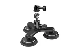 SmallRig 4468 Dreifach Magnetische Saugnapfhalterung f.Action-Kameras