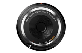 OM SYSTEM Body Cap Lens 8,0/9 mm schwarz Fisheye Objektiv