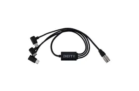 Deity SPD-HR3U (4-Pin Push-Power Hirose to Triple USB-C Cable)